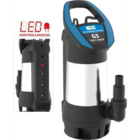 Güde Pompe Submersible Pour Eaux Usées GS 750.1 INOX - 94679 3 Güde Pompe Submersible Pour Eaux Usées GS 750.1 INOX - 94679