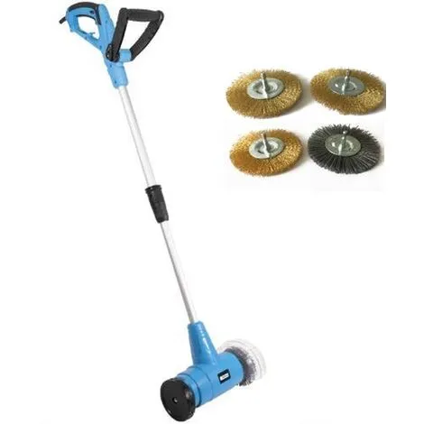 Güde Brosse à Désherber électrique / Nettoyeur De Joints Avec 2 Brosses Métalliques Supplémentaires - 400W - 340 X 275 X 1230mm -GFR 401 3 Güde Brosse à Désherber électrique / Nettoyeur De Joints Avec 2 Brosses Métalliques Supplémentaires - 400W - 340 X 275 X 1230mm -GFR 401