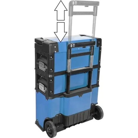 Güde Tool Case Empty - 3 Pièces - 72x52x32cm 7 Güde Tool Case Empty - 3 Pièces - 72x52x32cm – Image 5